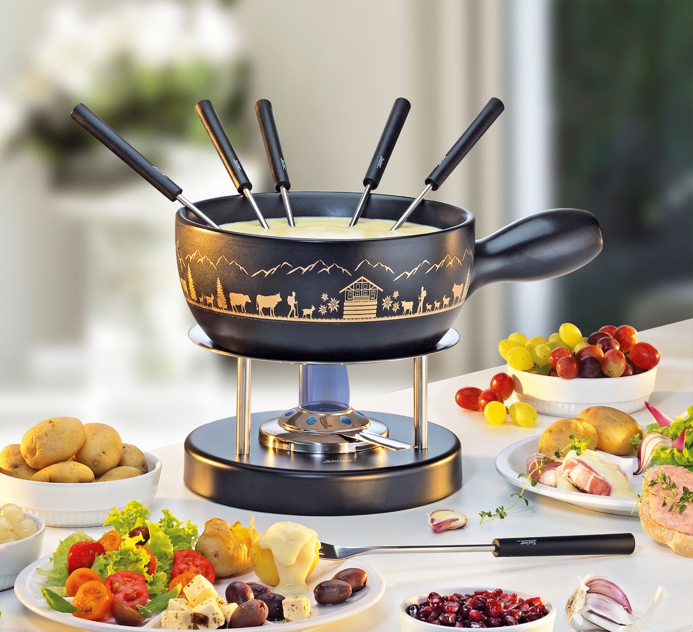2896225024_ Sýrové fondue montana pro 6 osob